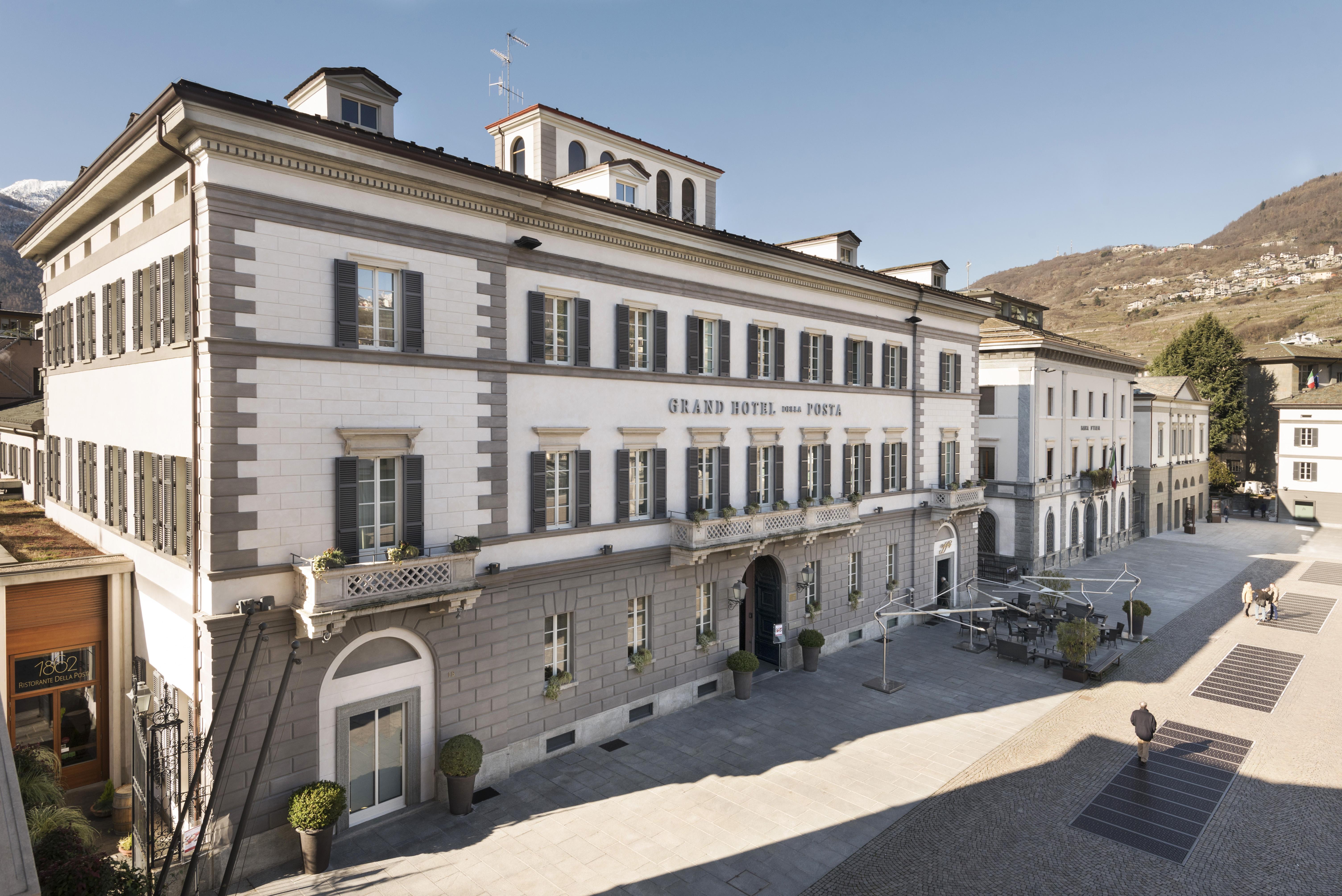 Grand Hotel Della Posta Sondrio Exterior photo