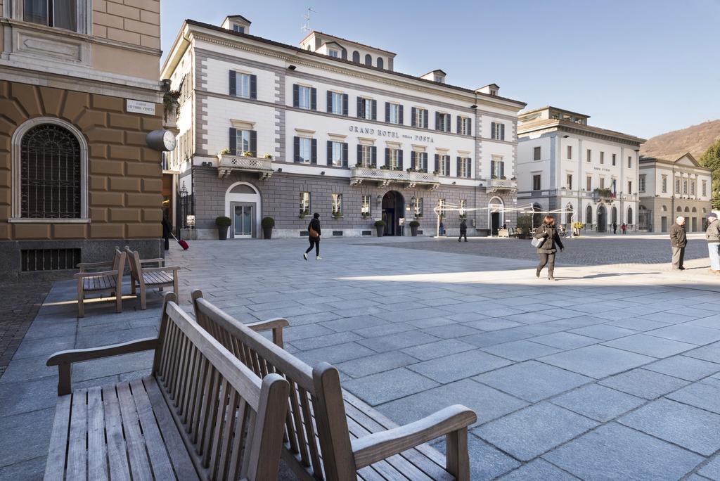 Grand Hotel Della Posta Sondrio Exterior photo
